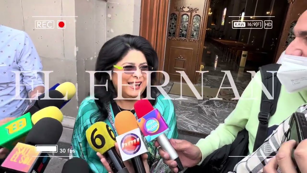NI EUGENIO DERBEZ NI SUS HIJOS FUERON AL BAUTIZO DE TESSA, VICTORIA RUFFO CONTENTA POR EL SACRAMENTO