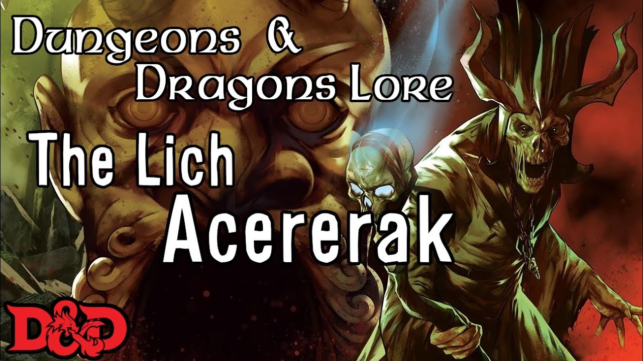 Acererak | Grobowiec Grozy | Wiedza o D&D