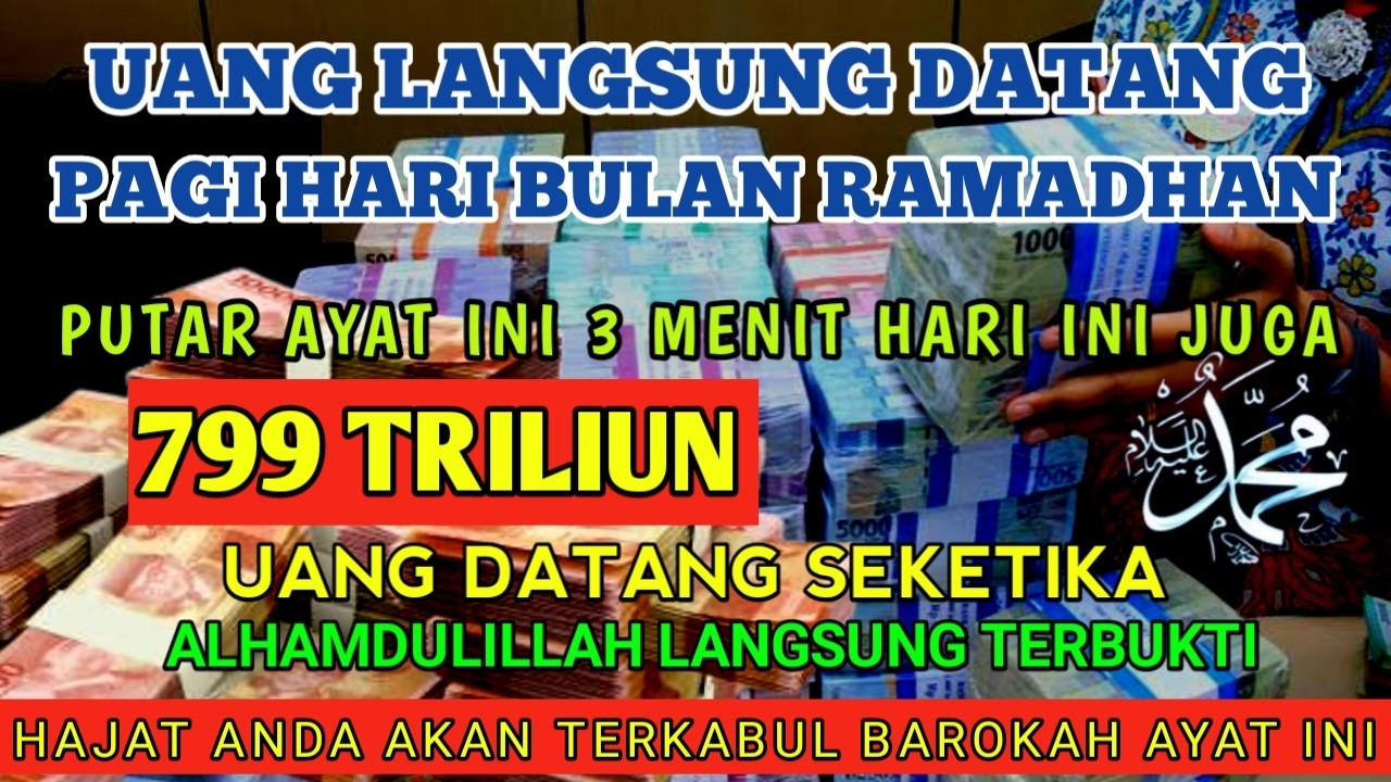 LANGSUNG DI KABULKAN PAGI NI❗Dzikir Pembuka Pintu Rezeki, Penyembuh Sakit, Pelunas Hutang