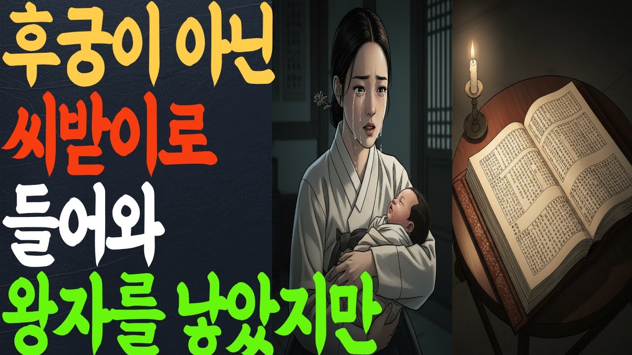 후궁이 아닌 씨받이로 들어와 왕자를 낳았지만...