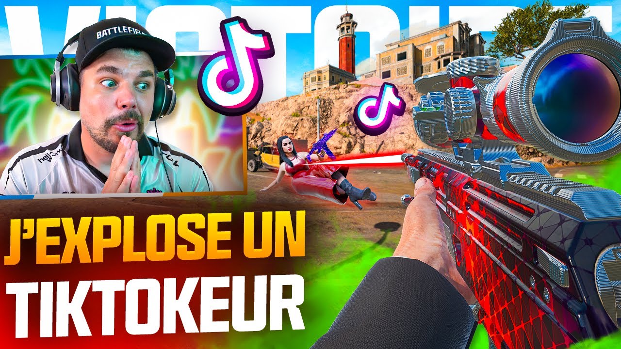 Un TIKTOKEUR dans ma GAME ! On L'EXPLOSE sur WARZONE !