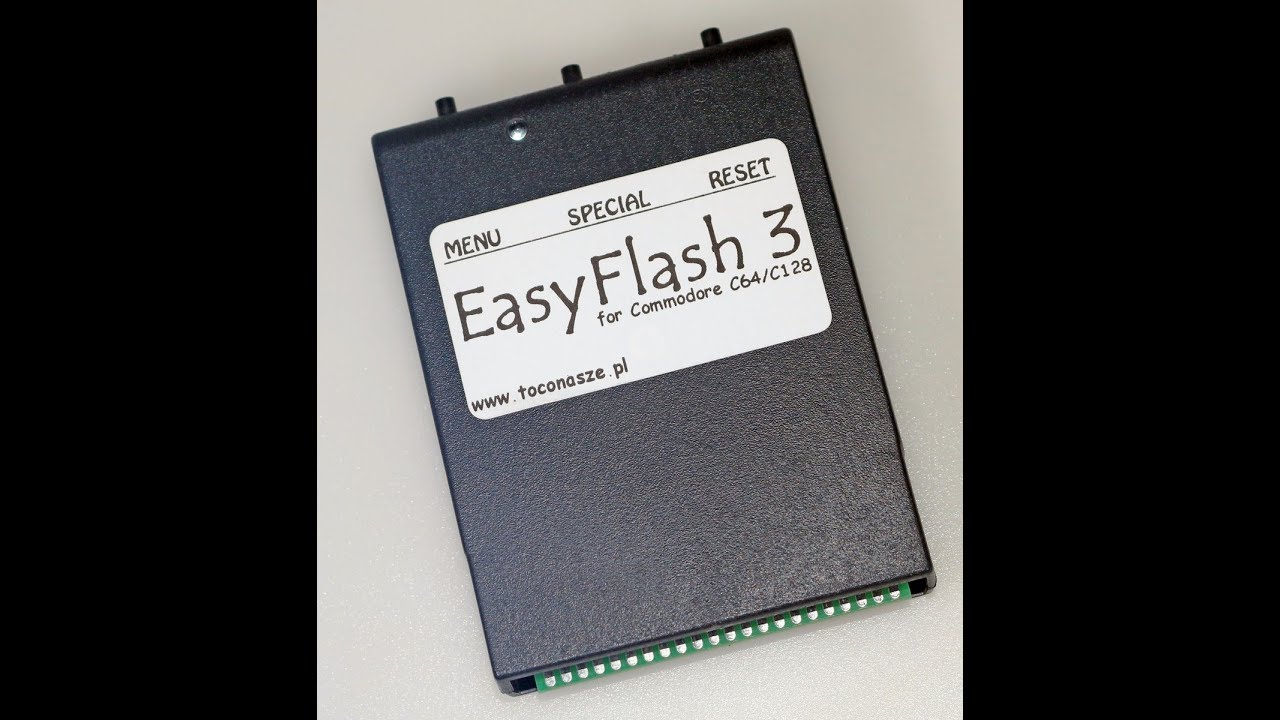C64 - EasyFlash 3 - recenzja i pierwsze kroki