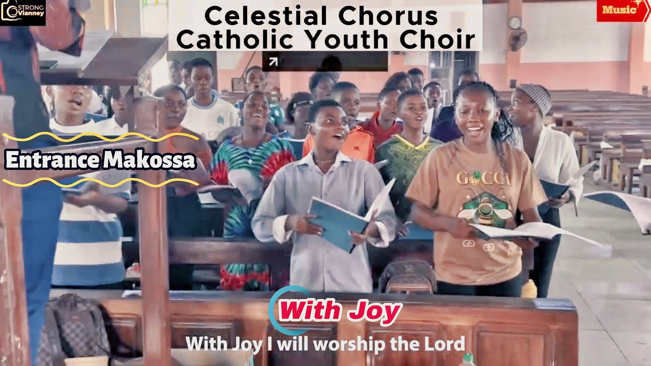 With Joy, I will worship the Lord | Celestial Chorus Catholic Youth Choir | Entrance Song for Mass 🪔