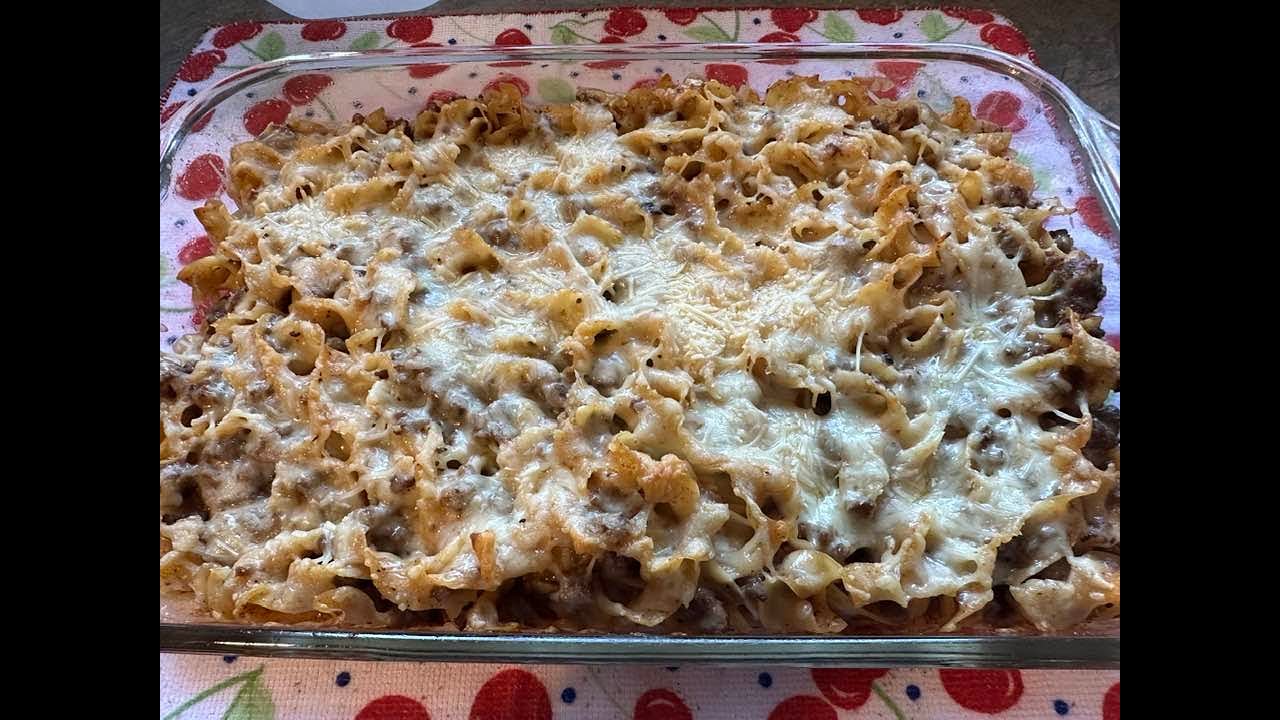 Amish Country Casserole! A Super Easy, Delicious & Inexpensive Main Dish! Amish Country Cookbook!