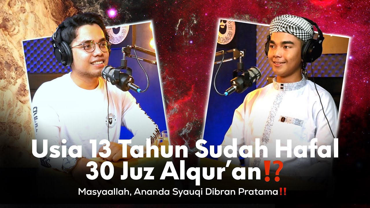 Usia 13 Tahun Sudah Hafal 30 Juz!! Bacaan Qur'annya juga Masyaallah!! || Syauqi Dibran Pratama