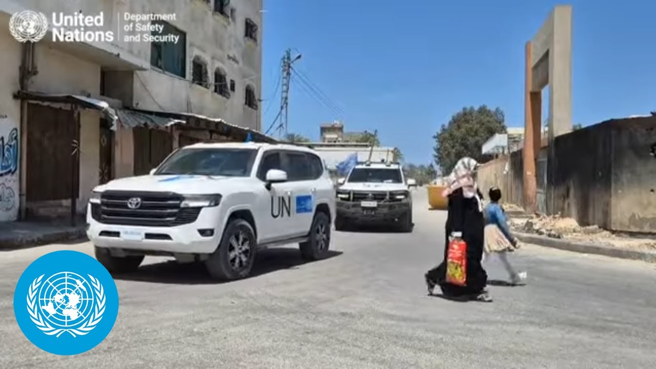 Convoy to North Gaza: How UNDSS Enables Safe Access