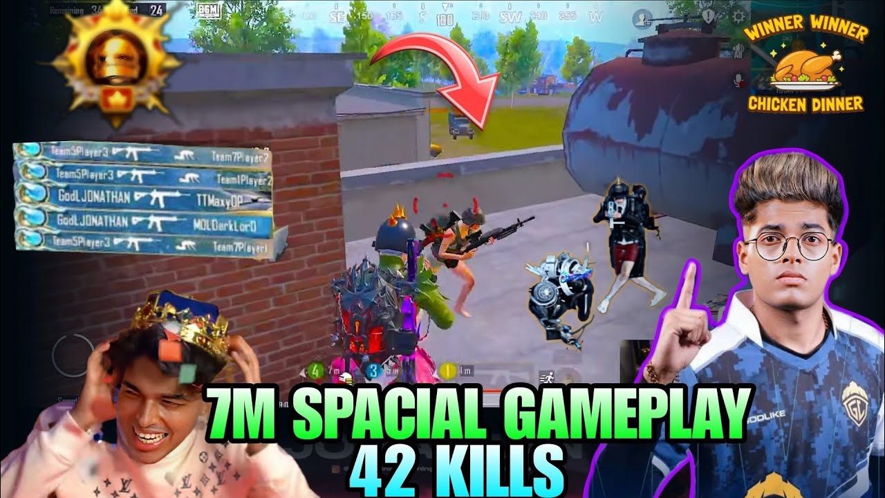 Jonathan 42 kills gameplay 🔥| 7M spacial gameplay by Jonathan gaming 🥵| 42 kills chalange| #jonathan
