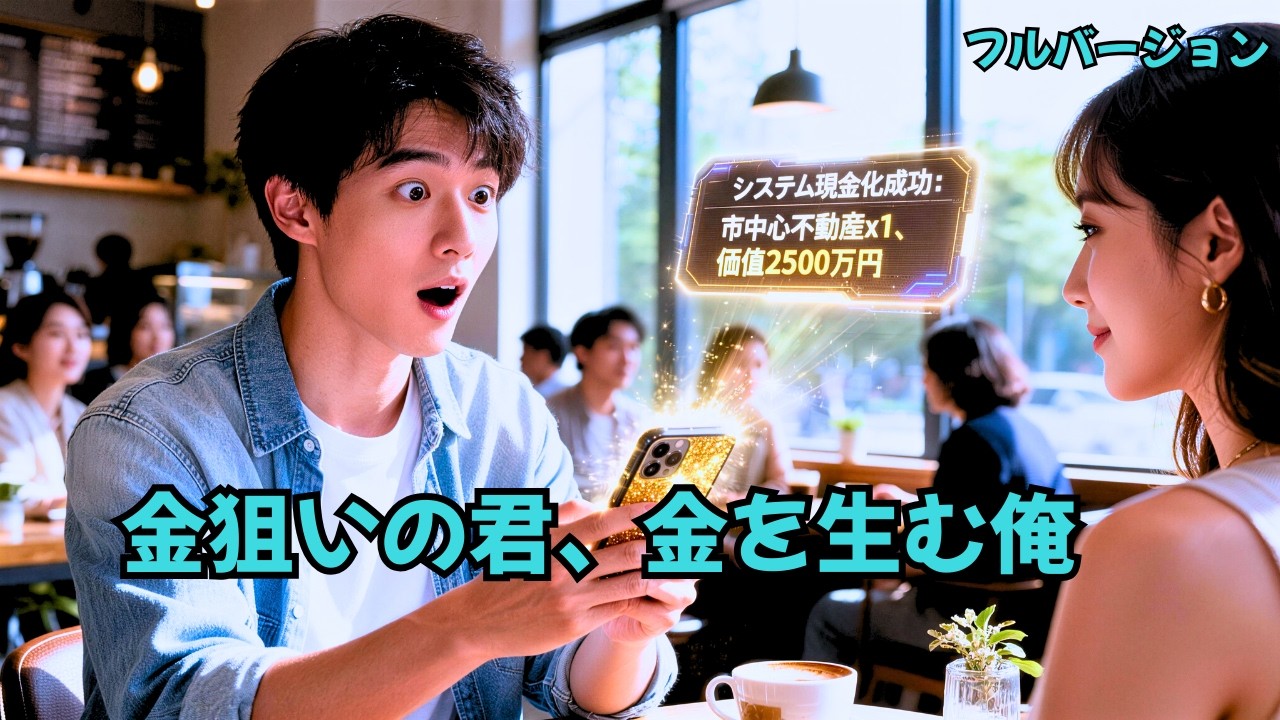 合コンに失敗した青年が、ひょんなことから合コンで金持ちになるシステムを覚醒させ、相手のどんな要求も現金に換えられるようになった！合コンで億万長者へ変貌を遂げ、人生の頂点を極める！#260211gnA2