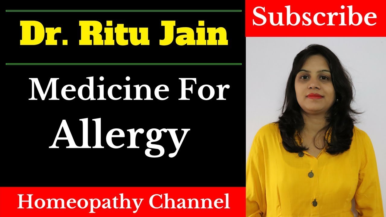 Homeopathic Medicine For Allergy (Dust,Skin,Rhinitis,Cough) allergy treatment |
