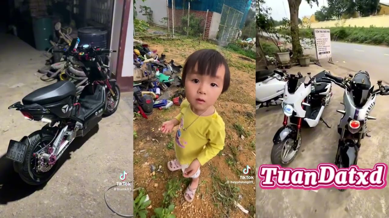 tổng hợp xe điện độ tr&ecirc;n tiktok TuanDatxd17🐒