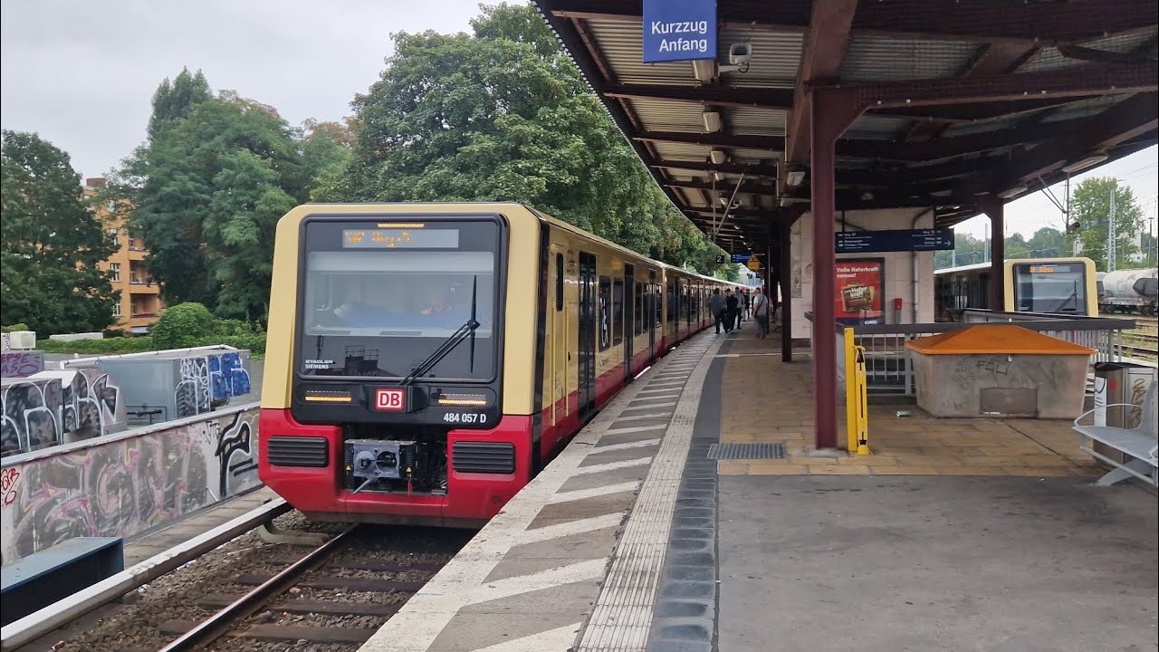 S-Bahn Berlin | Mitfahrt in der S42 von Greifswalder Straße bis Beusselstraße in der BR 484 057 C