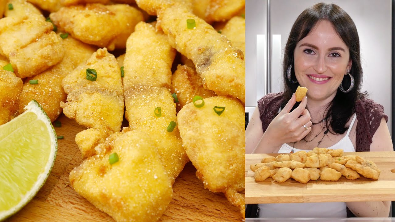 ISCA DE PEIXE CROCANTE BEM FÁCIL E RÁPIDA DE FAZER | Cook'n Enjoy #547