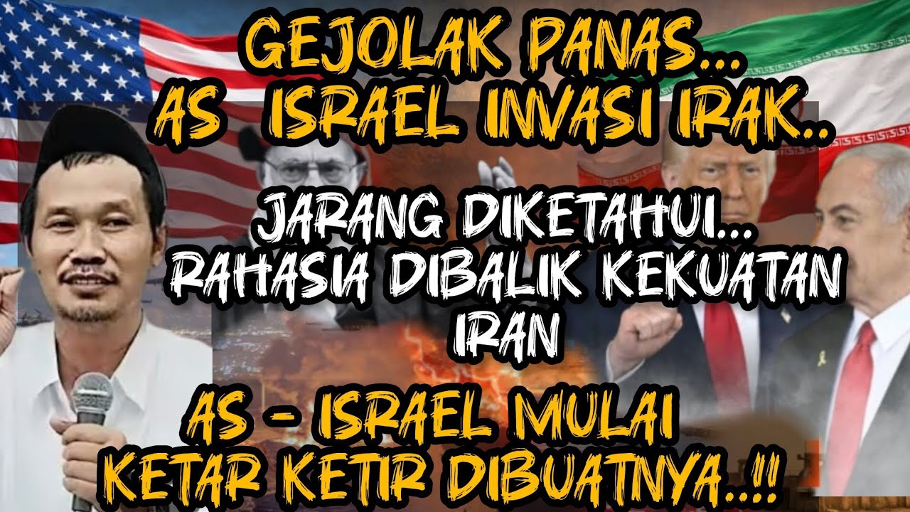 PERANG PANAS KEMBALI....RAHASIA KEKUATAN BESAR BANGSA IRAN ❗GUS BAHA TERBARU