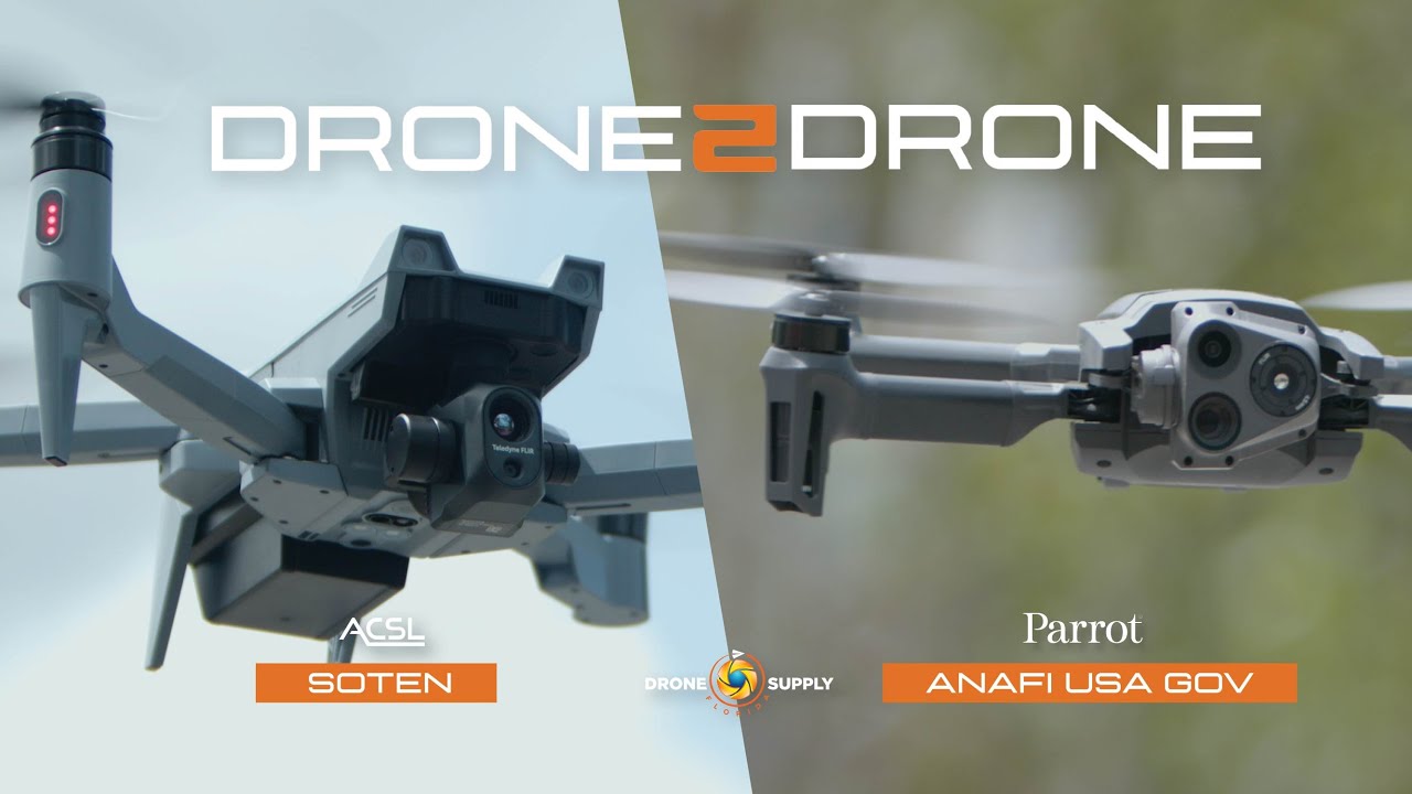 ACSL SOTEN vs Parrot Anafi USA Gov Best NDAA Drone of 2025? | Specs, Thermal, Flight Time & More