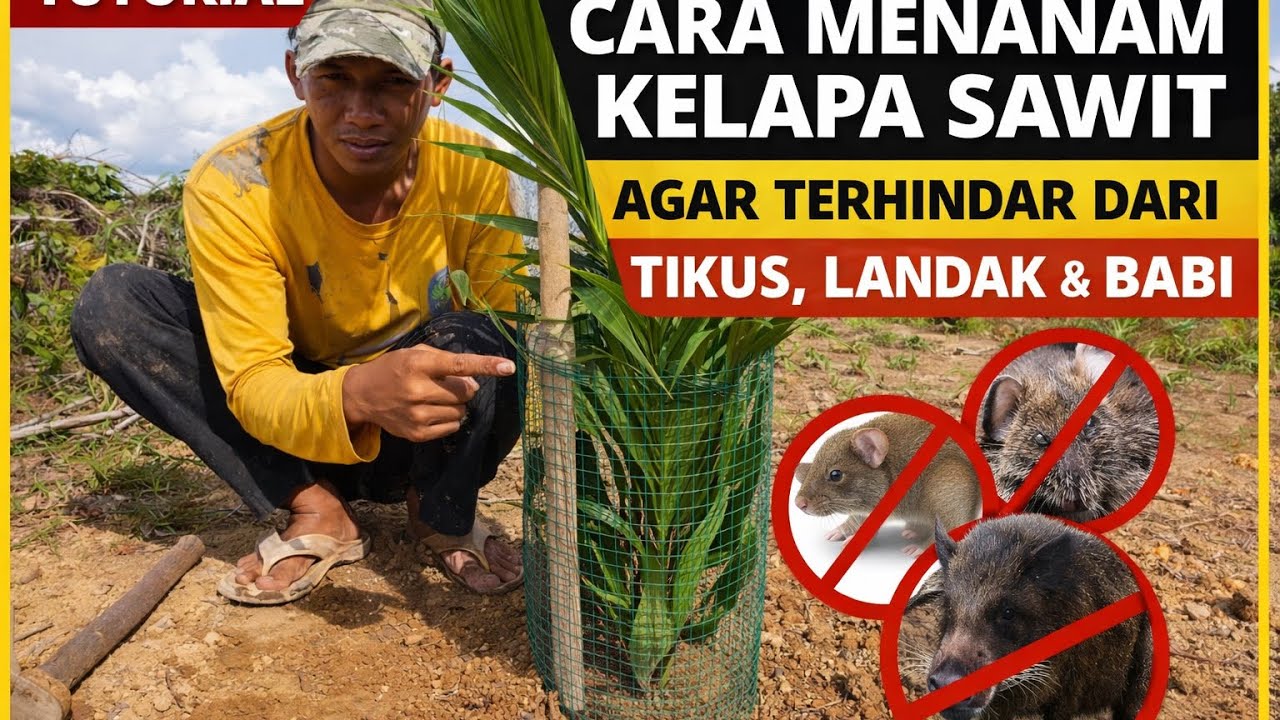 Jangan Sampai Gagal! Cara Tanam Sawit Agar Tidak Dirusak Hama