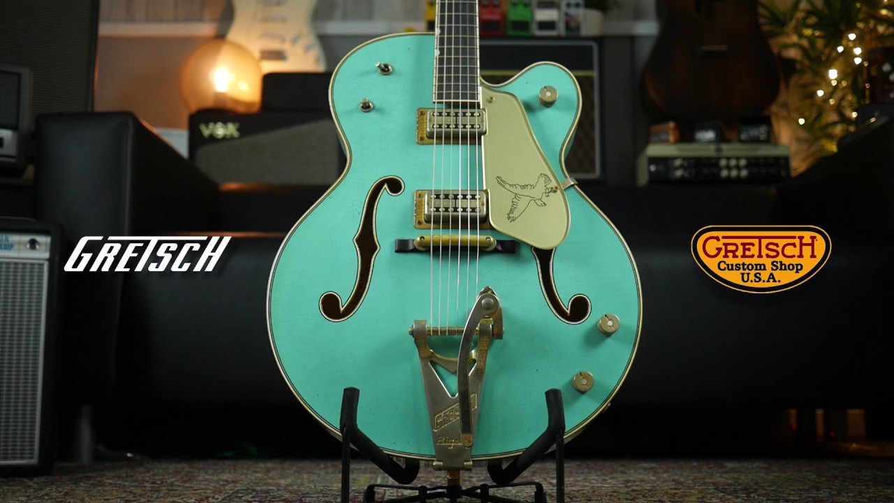 Three Years In The Making! | Gretsch Custom Shop Masterbuilt G6136T-59 Falcon Relic, Sea Foam Green