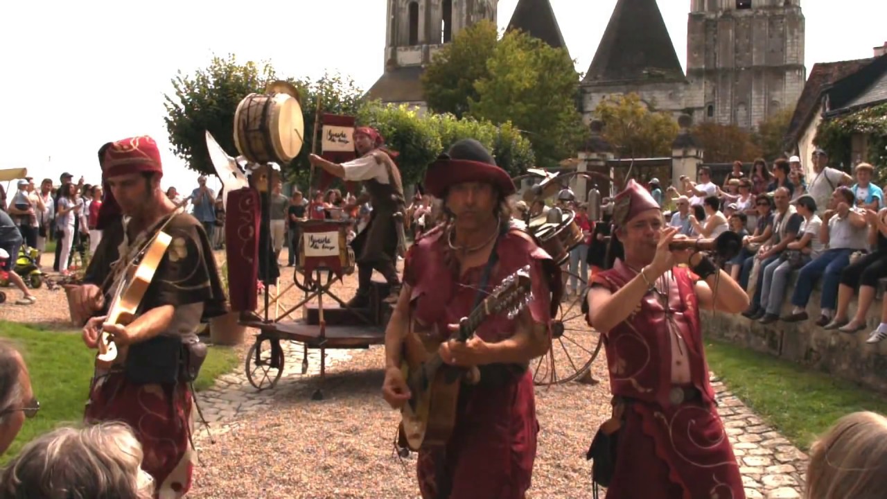 Medieval.Middle ages .Gueule de loup .Forets Bretagne.Live in Loches ! France.Hurryken Production