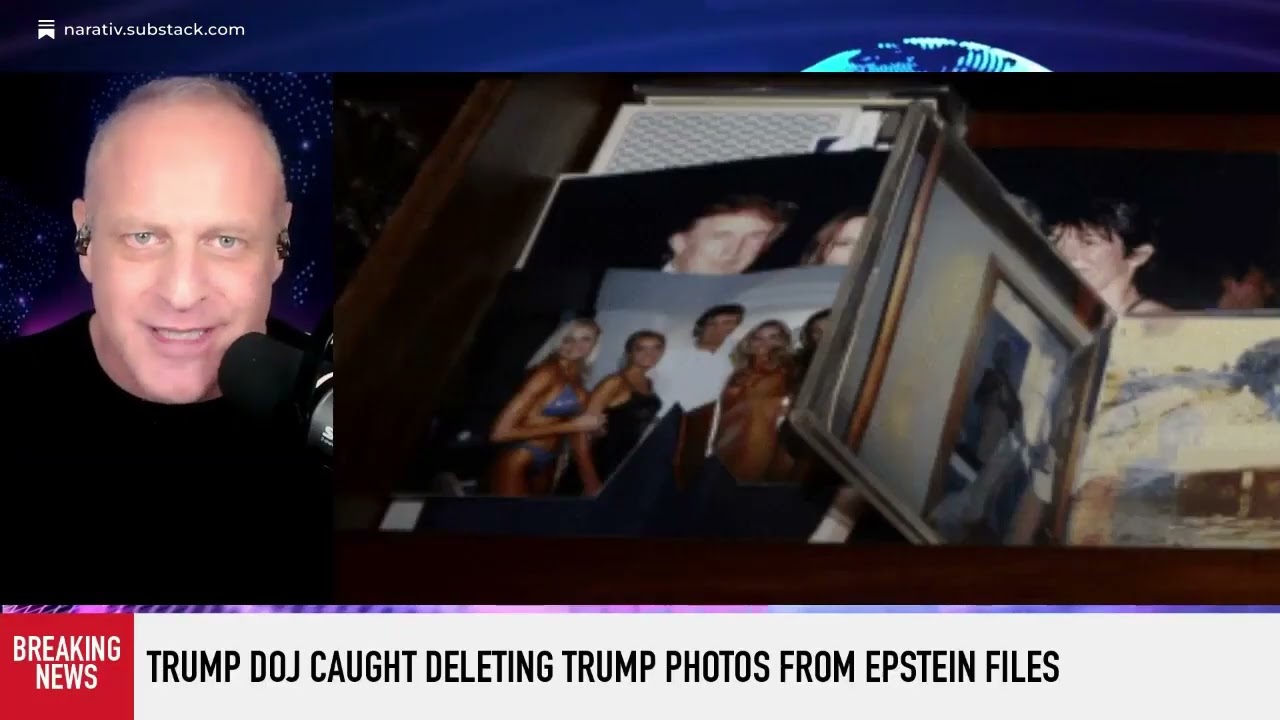 COVER-UP: TRUMP DOJ CAUGHT DELETING TRUMP PHOTOS FROM EPSTEIN FILES