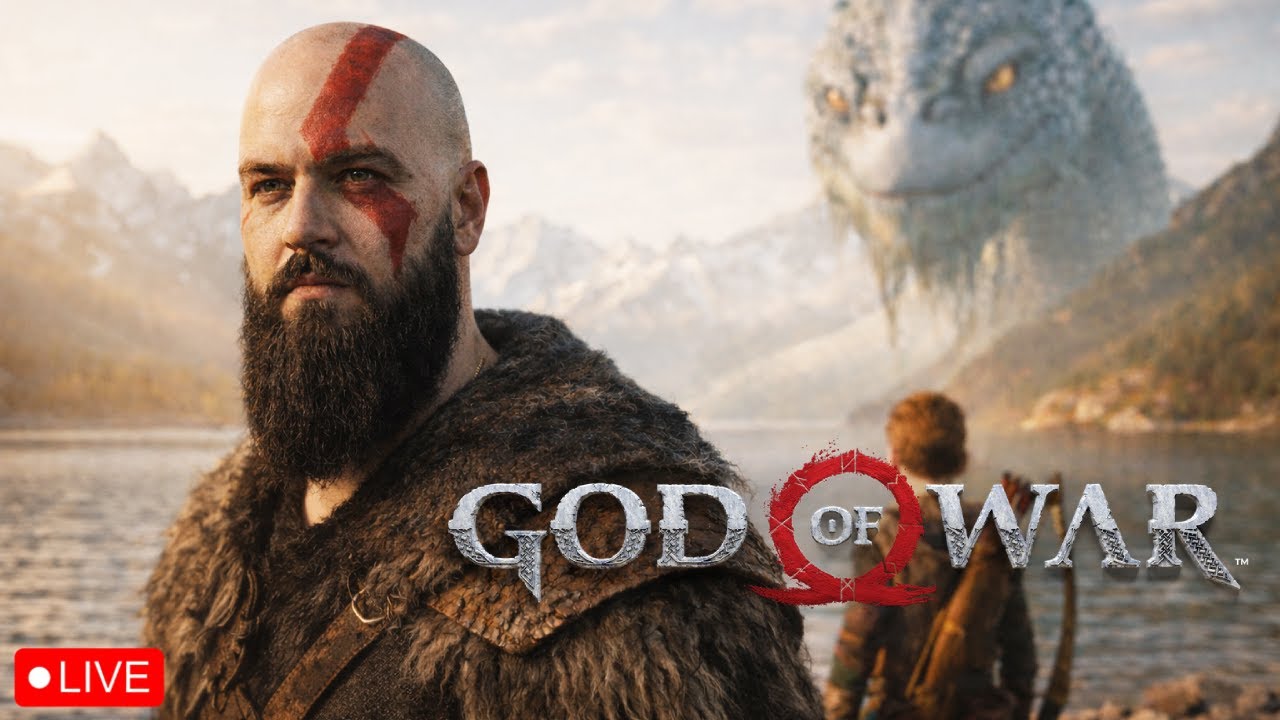 🔴LIVE - TYKY - God of War (2018) – FIRST TIME PLAYING on "Give Me God of War Difficulty" PART 2💀