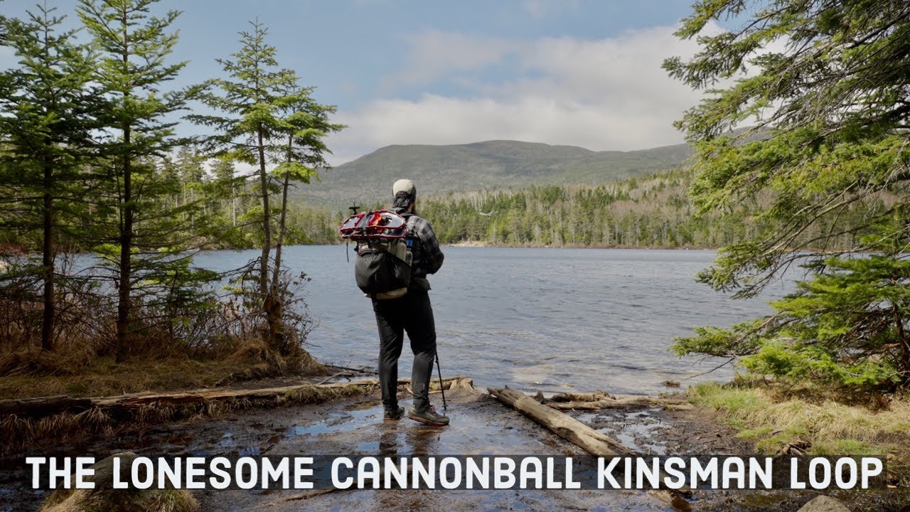Поход в одиночку с ночевкой по кольцевому маршруту Lonesome Cannonball Kinsman Loop | Поход по Бе...