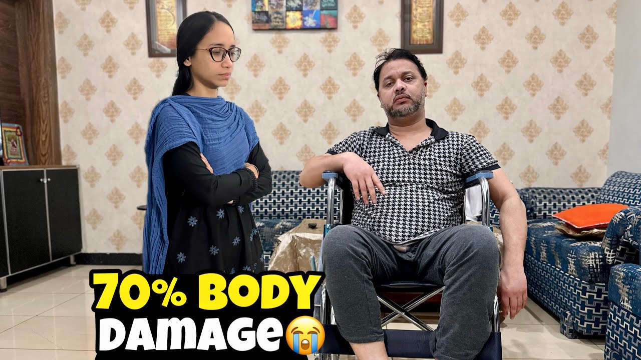 Body Not Working 70% Body Damaged😱 Emergency Hina Akaily Ko Hospital Jana Para🙏@hinaasifvlogs7759 