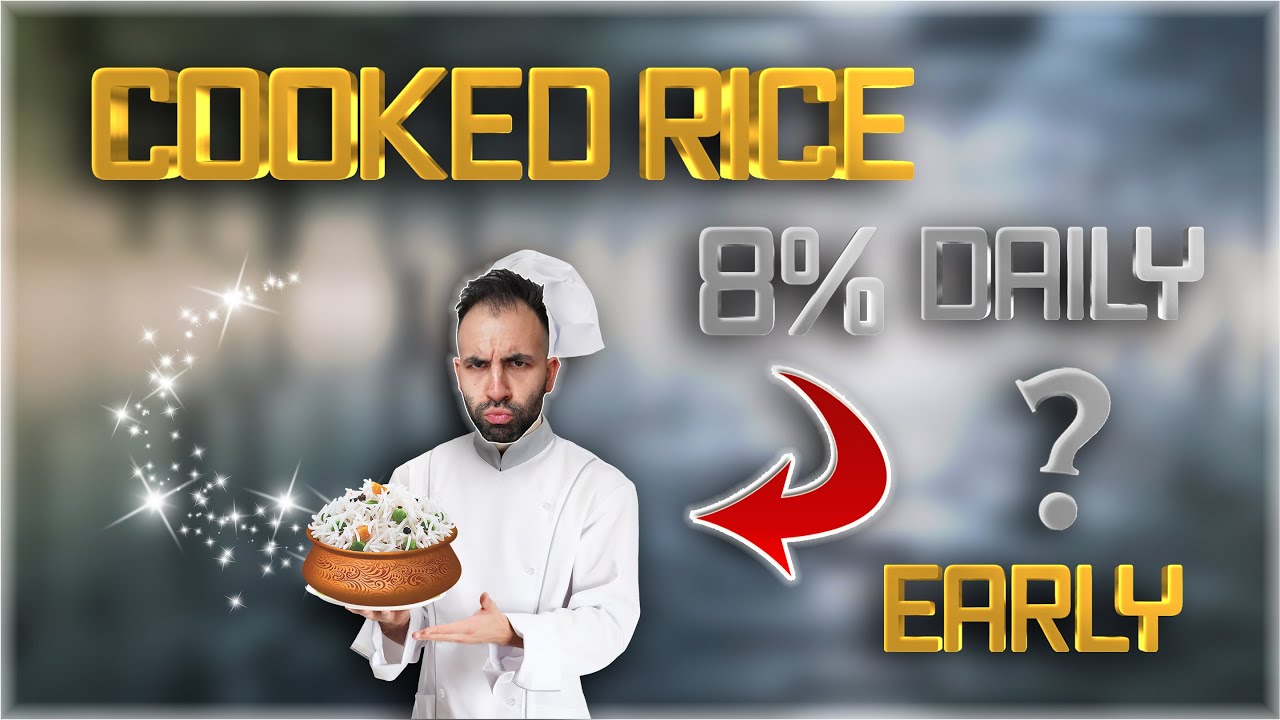 COOKED RICE!!! INSANE EARLY BAKED BEANS FORK LAUNCHED ON AVAX 8% PER DAY LOW FEES! CRAZY INCOME?