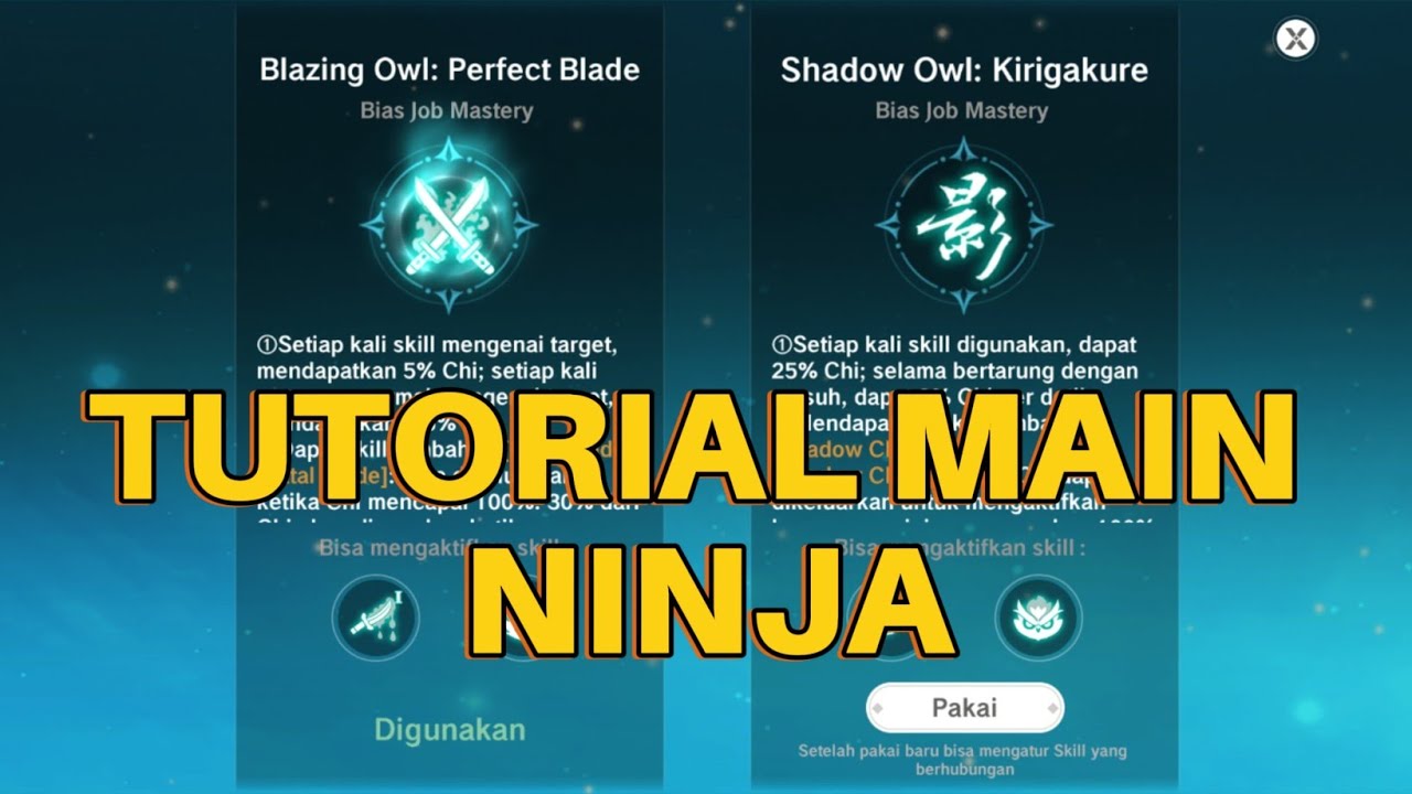 TIPS MAIN NINJA BAGI PEMULA - The Legend of Neverland 