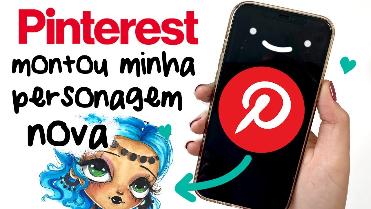 CRIANDO UMA NOVA PERSONAGEM DO ZERO - O PINTEREST ESCOLHEU TODO O QUE DESENHEI!