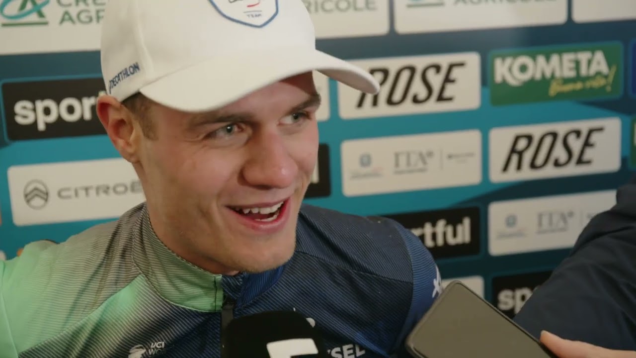 Тобиас Лунд Андресен - Интервью на финише - Этап 3 - Тиррено-Адриатико 2026