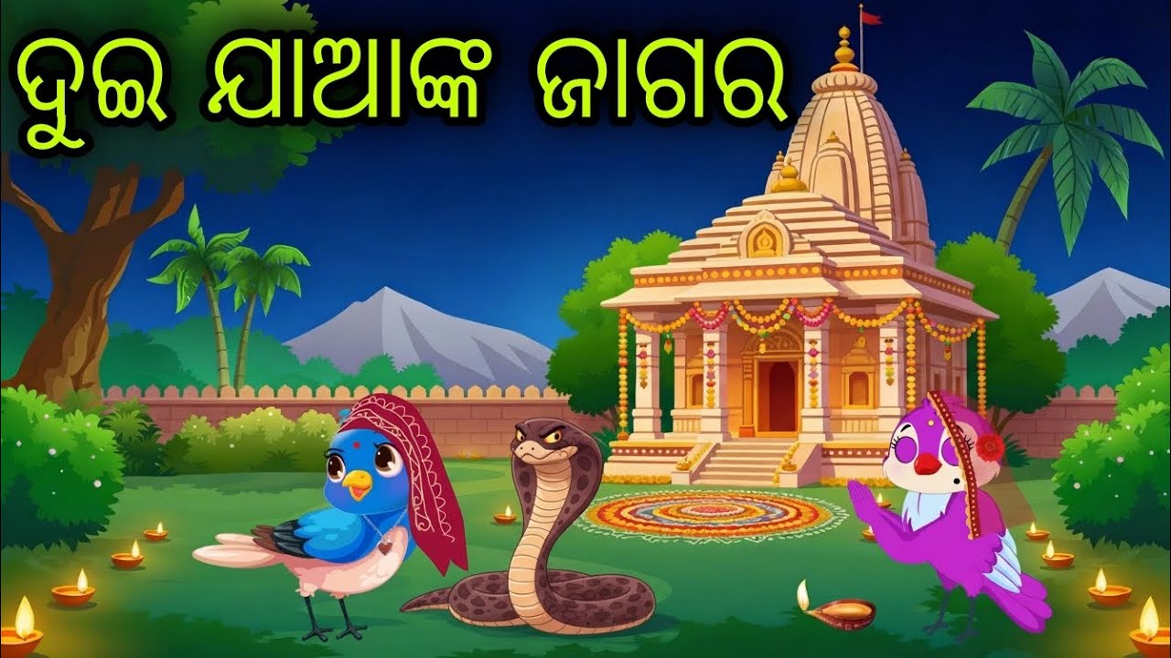 ଦୁଇ ଯାଆଙ୍କ ଜାଗର | Dui Jaanka Jagara | Odia Chadhei Gapa | Odia Gapa