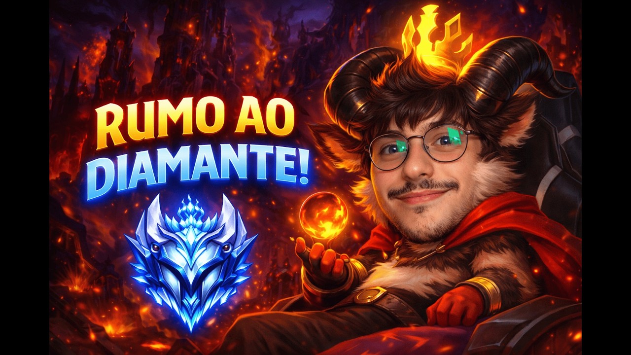 🟢 RUMO AO DIAMANTE, SOLOQ NO FOCO