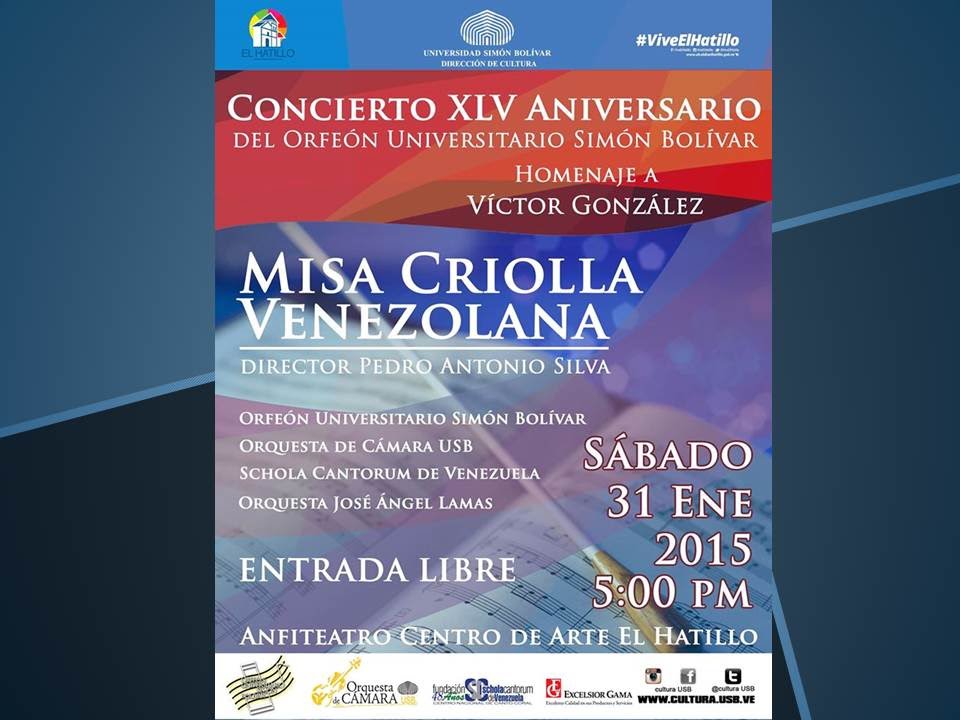 OCUSB - Misa Criolla Venezolana - Credo - Pedro A. Silva