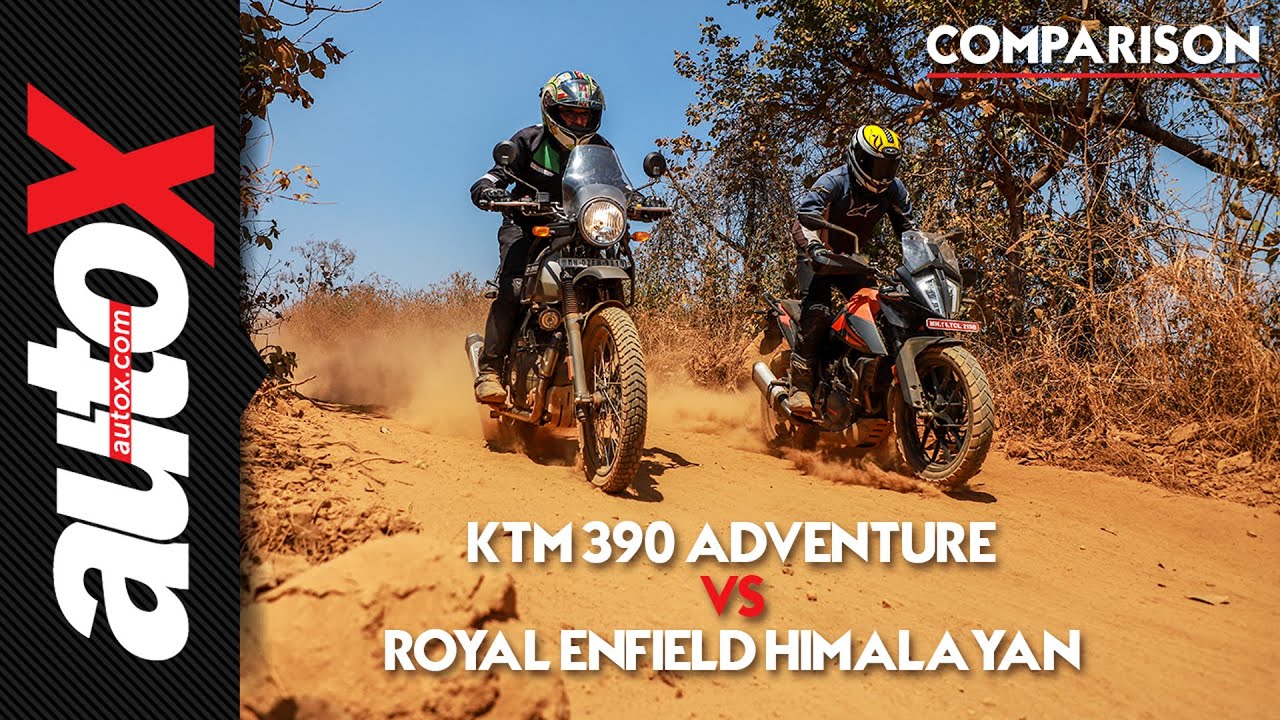 KTM 390 Adventure vs Royal Enfield Himalayan BS6 | autoX