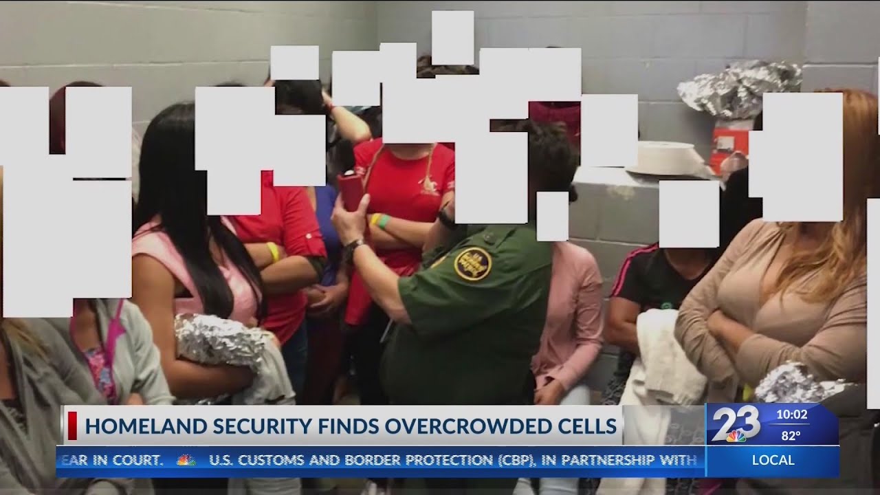 Homeland Security finds overcrowded cells