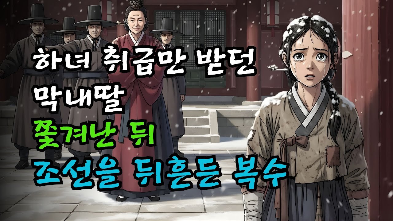 하녀 취급만 받다 쫓겨난 막내딸, 조선을 뒤흔든 복수 | 야담·민담·전설