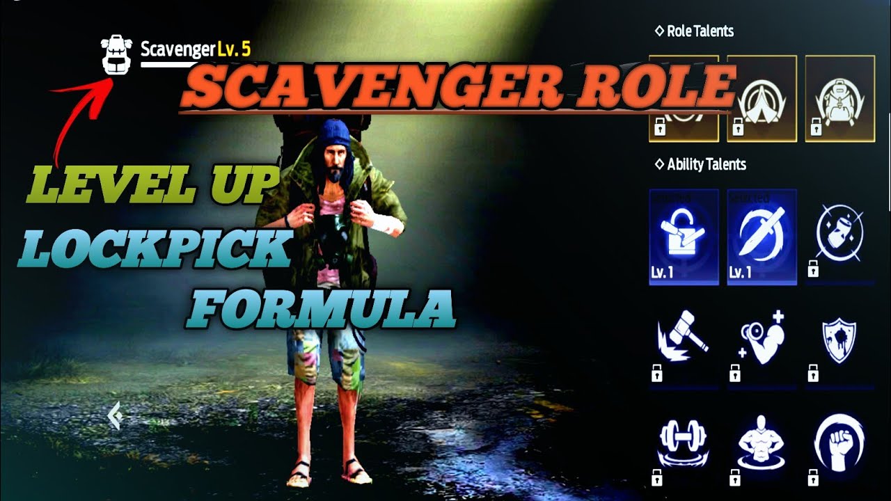 How to Level up Scavenger Role Guide - Undawn