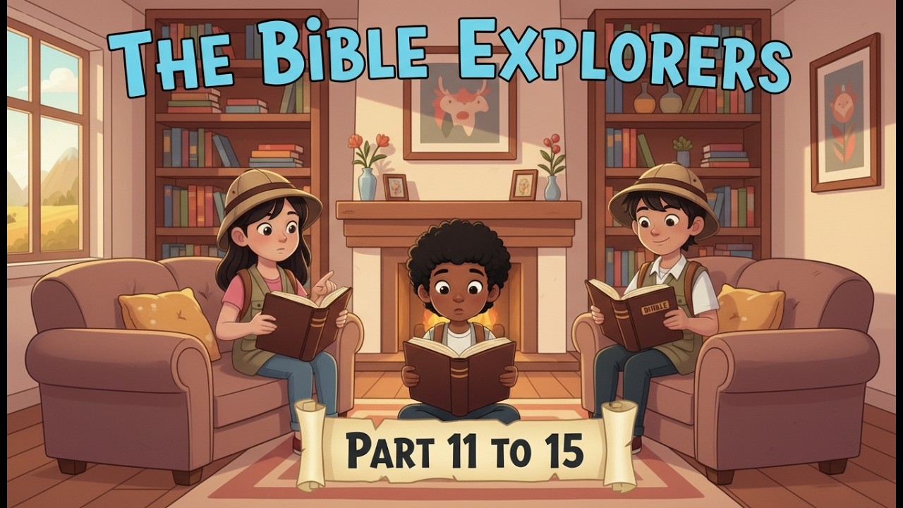 The Bible Explorers| Part 11-15|Kids video
