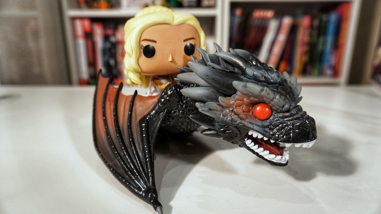 Фигурка Дейнерис на драконе от Funko! | Игра престолов