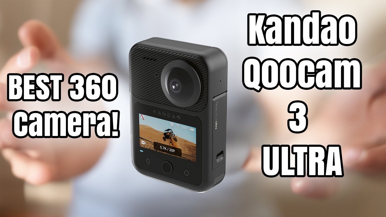 Kandao Qoocam 3 ultra la migliore action cam 360° 8K sul mercato! 