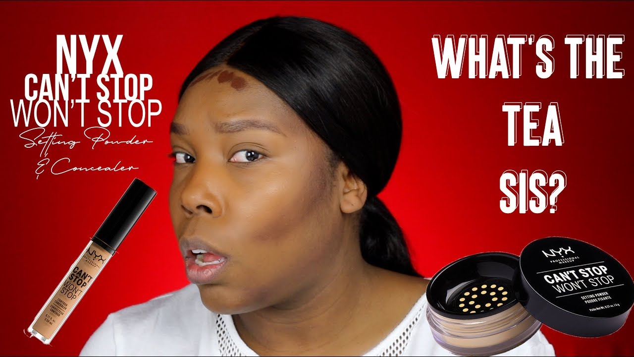 New! Nyx Can't Stop, Won't Stop Concealer & Setting Powder REVIEW!
