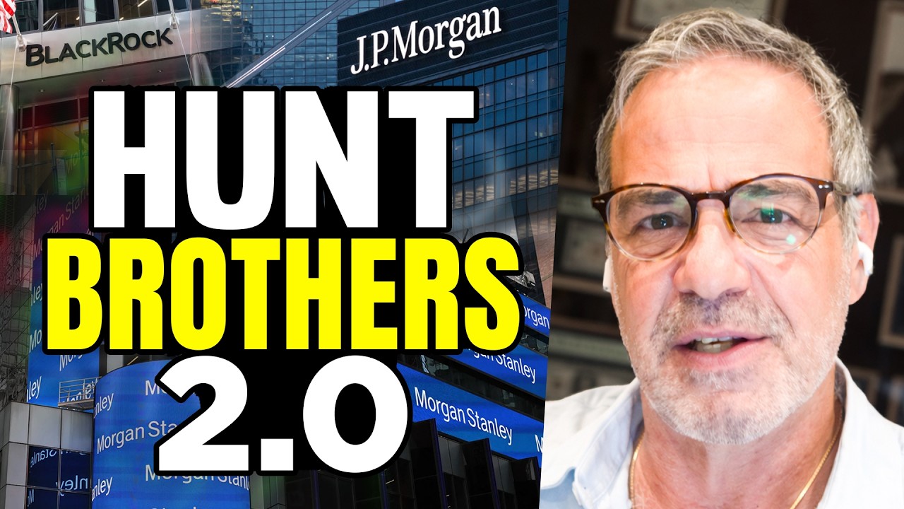 "BlackRock, JP Morgan & Morgan Stanley JUST Became the New Hunt Brothers" - Andy Schectman