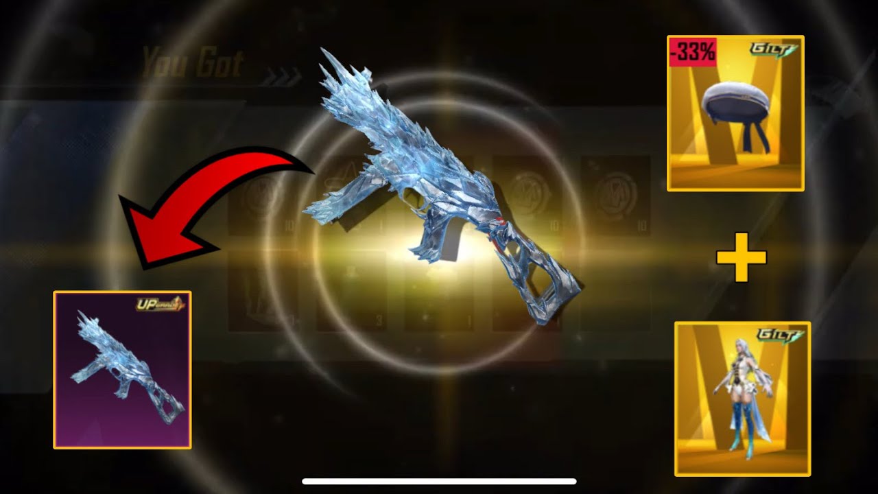 Glacier UMP Crate Opening Pubg | Max Level 7 Glacier UMP45