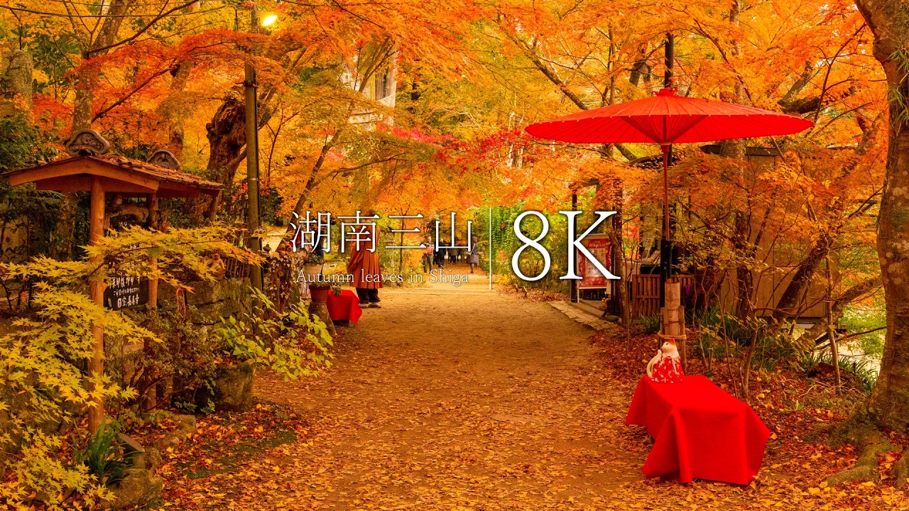 【湖南三山編】秋に行きたい滋賀の絶景３選 - JAPAN in 8K