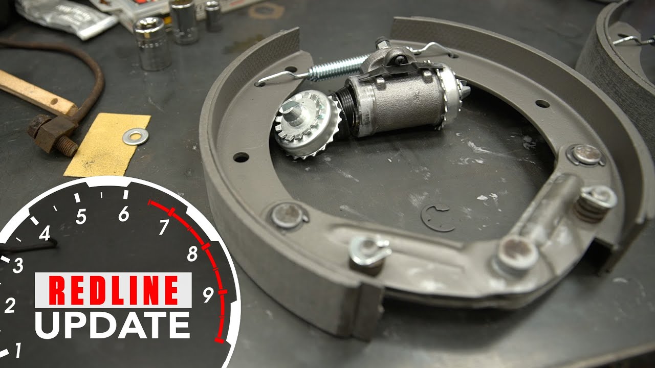 Truck project update: Brake Time! Assembling drum brakes on our 1950 Chevy 3600 | Redline Update #33