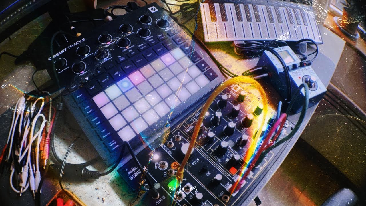 Generative Birds 2. Make Noise O-Coast, Arturia Microfreak and Novation Circuit Tracks