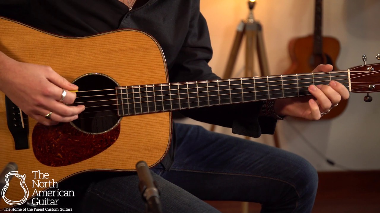 Bourgeois D-LSH Custom Acoustic Guitar Played By Brian Love (Part Two)
