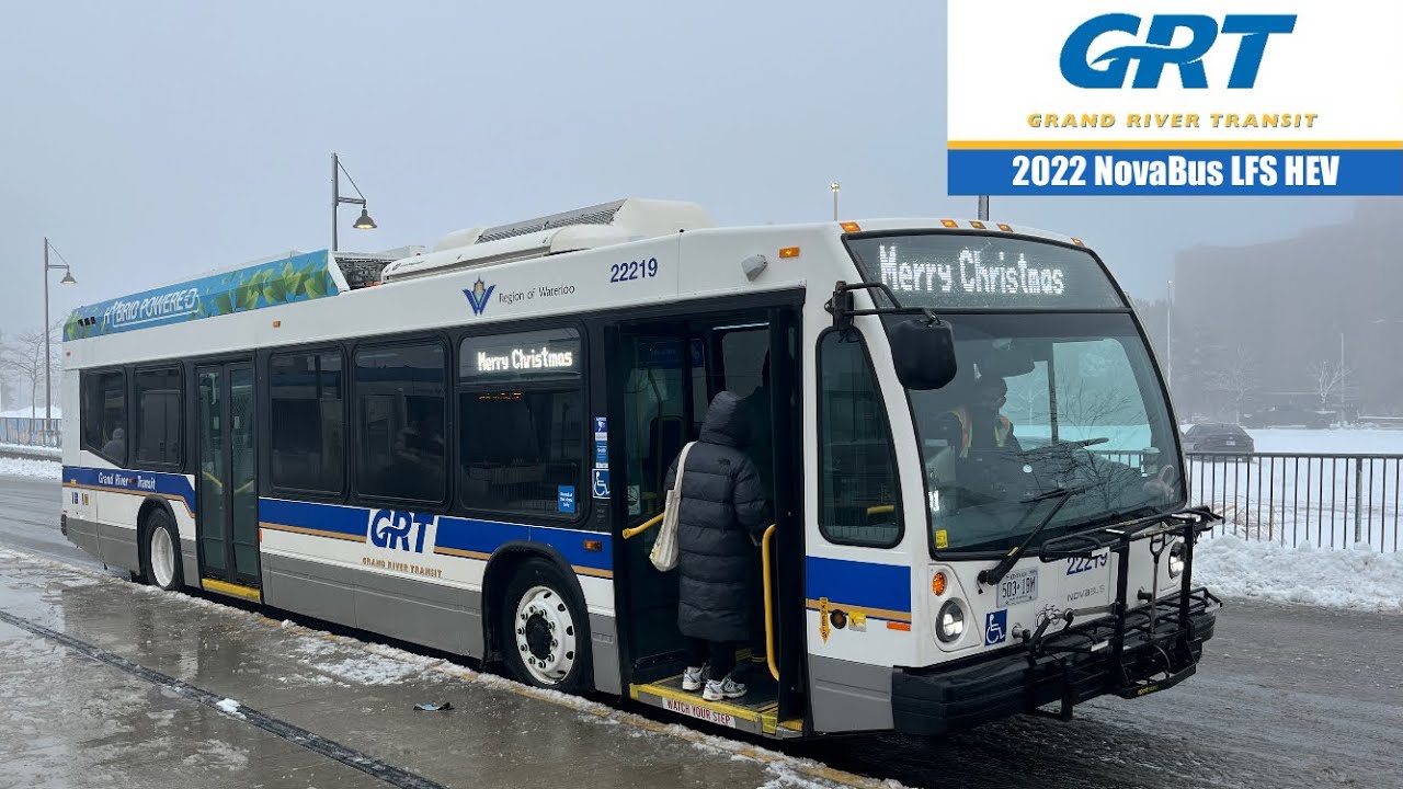 Grand River Transit: 2022 NovaBus LFS HEV on Route 10