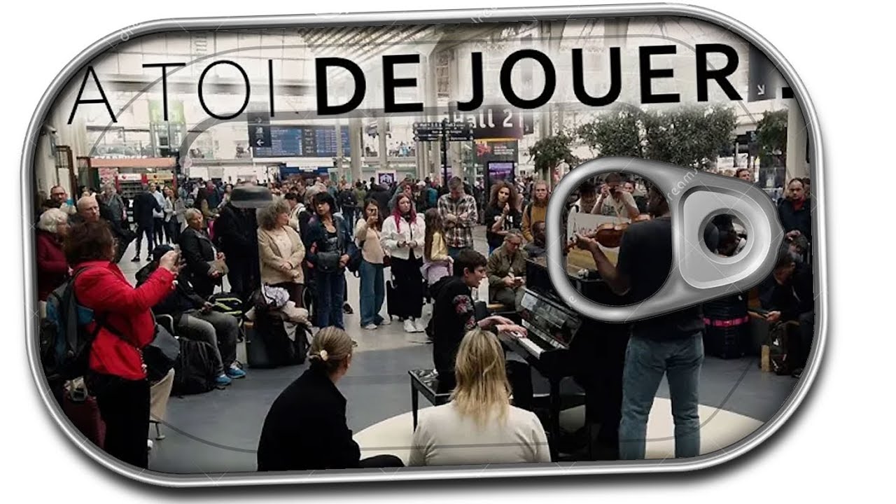 Mattias Plot à la gare de Lyon. A toi de jouer ! (2024)