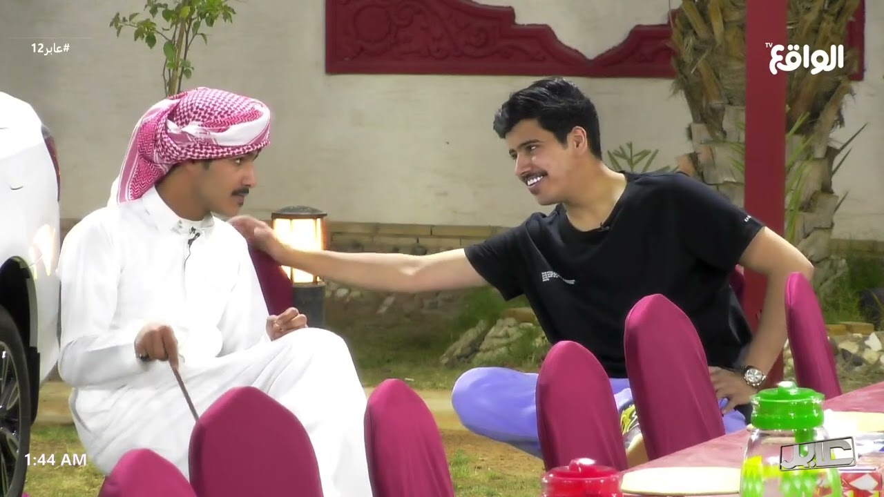 دويتو حذر بين مسلط وزايد #عابر12