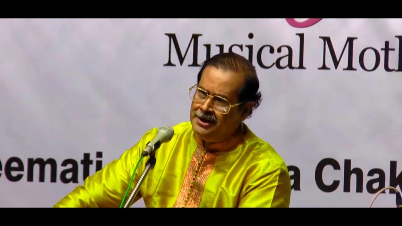 Pandit Ajoy Chakraborty - Naba Sajala Jaladhara Kaaye | Live